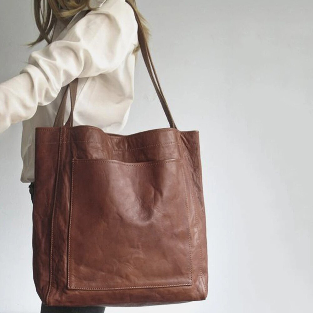 CELINA - Luxe leren schoudertas dames-6