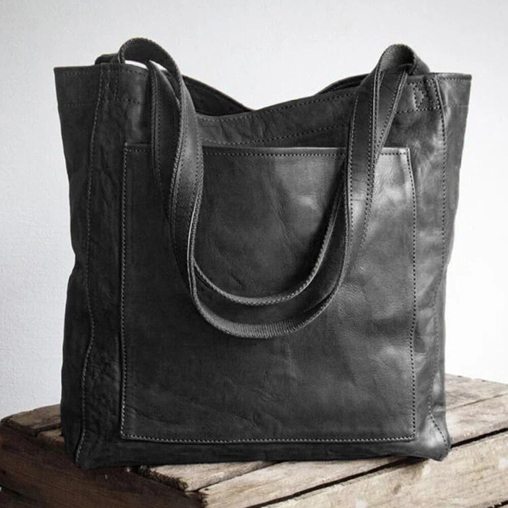 CELINA - Luxe leren schoudertas dames-4