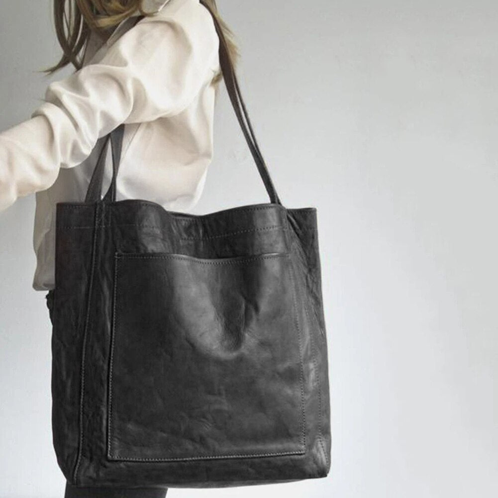 CELINA - Luxe leren schoudertas dames-5