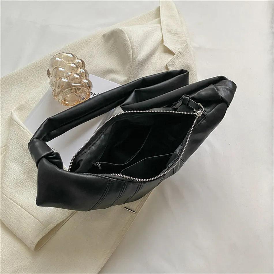 Halvemaans Chique Tas - Elegant & Tijdloos - Stijlvolle Accessoire