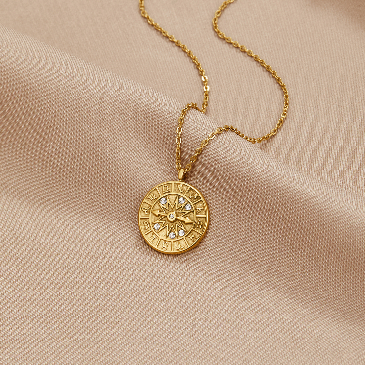 Zodiac Coin Ketting