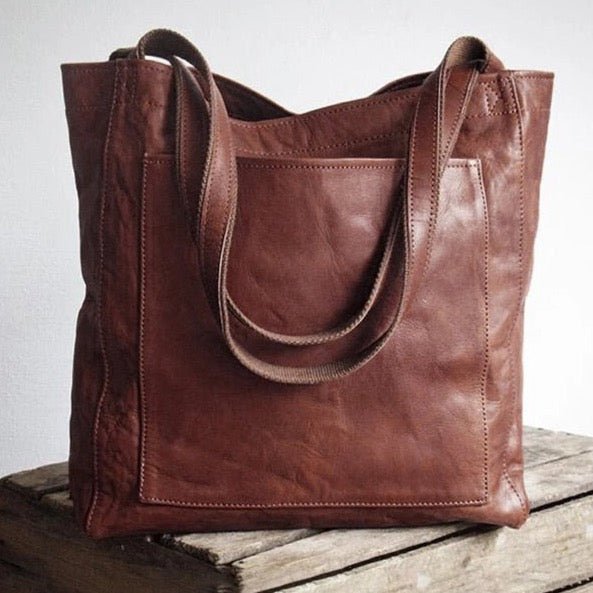 CELINA - Luxe leren schoudertas dames-3