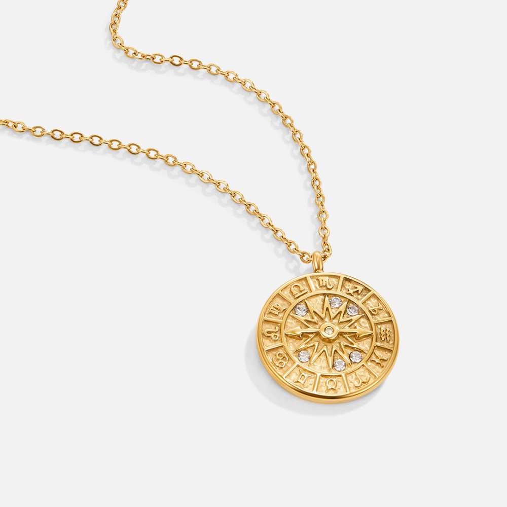 Zodiac Coin Ketting