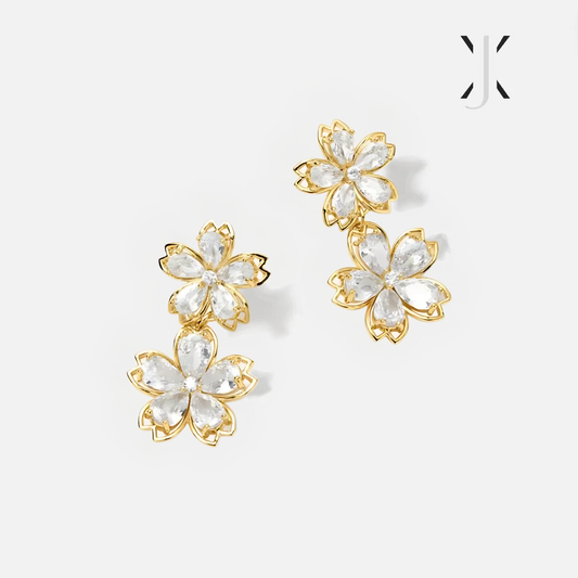 Flower Drop Oorbellen