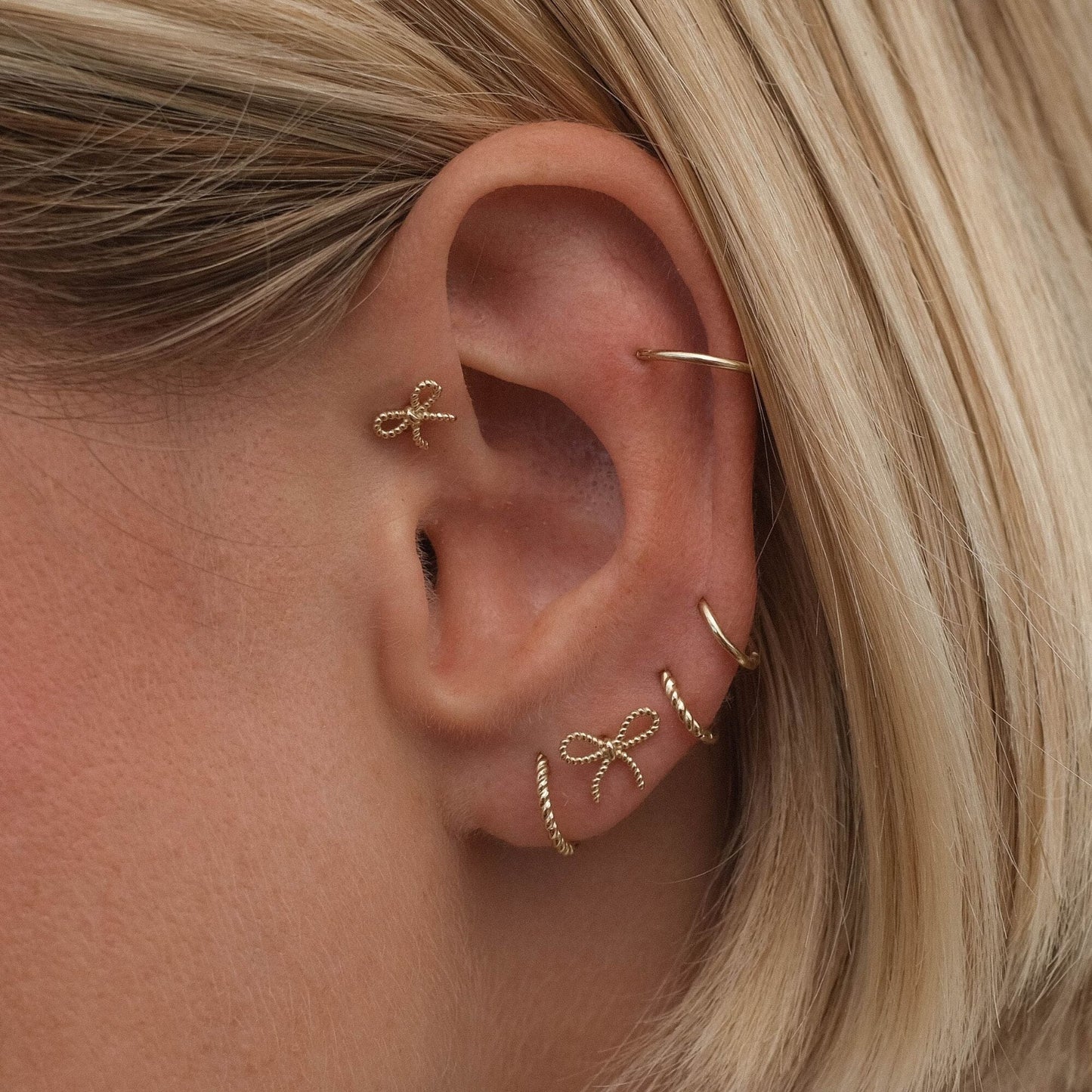 Charlie Rope Mini Clicker Piercing - Verfijnd en charmant