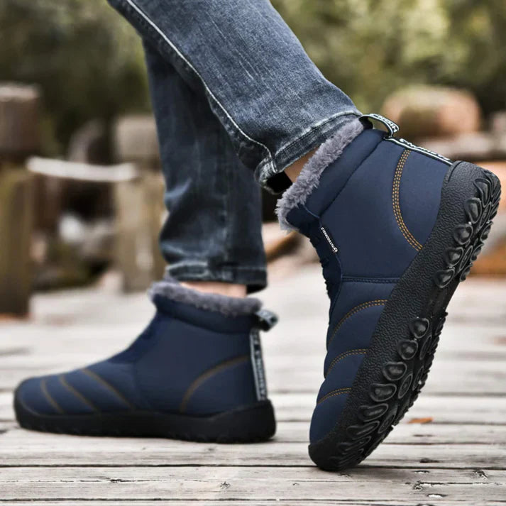 Brend - Winterschoenen Voor Heren - Rubber - Duurzaam Warm Stijlvol