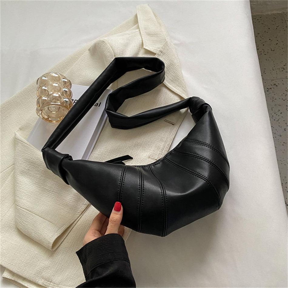 Halvemaans Chique Tas - Elegant & Tijdloos - Stijlvolle Accessoire