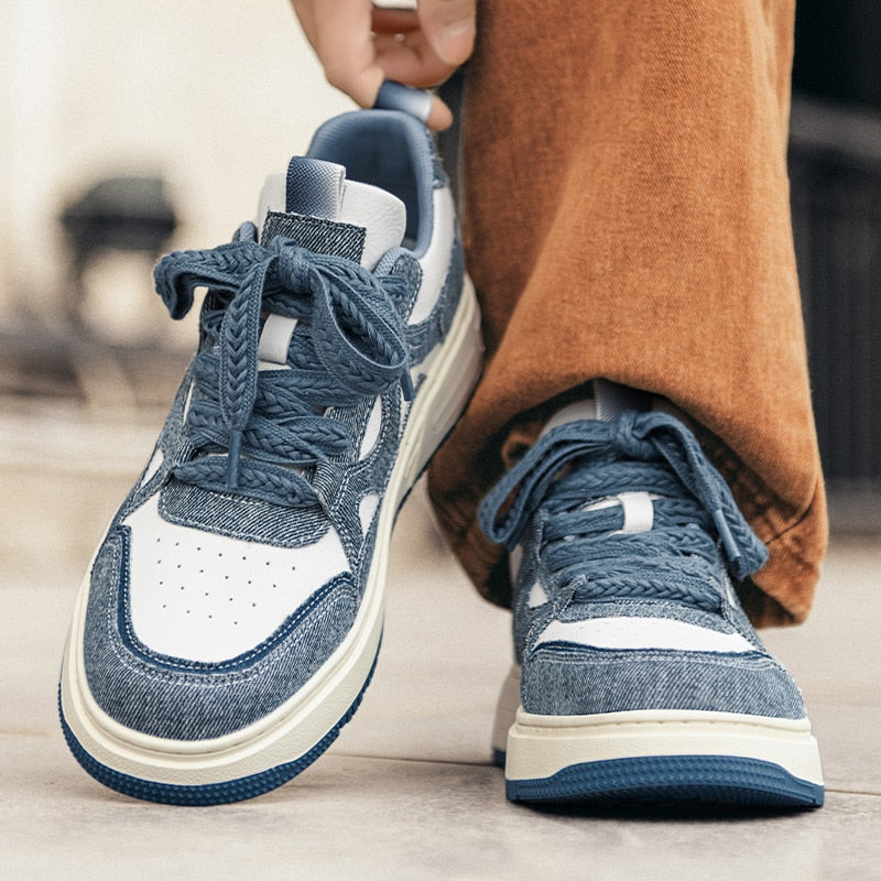 SIERRA - Trendy Denim Sneaker voor Heren en Dames