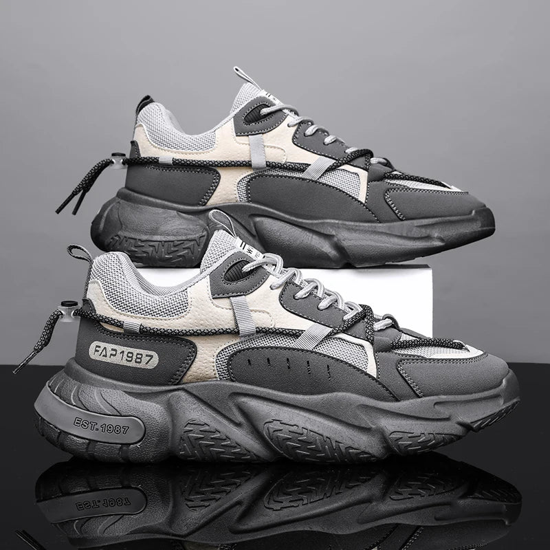 SPORTIVO - Ademend casual herenschoenen-1
