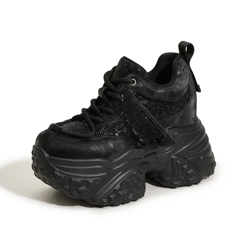 ZARA - Chunky Sneaker Enkellaarsjes