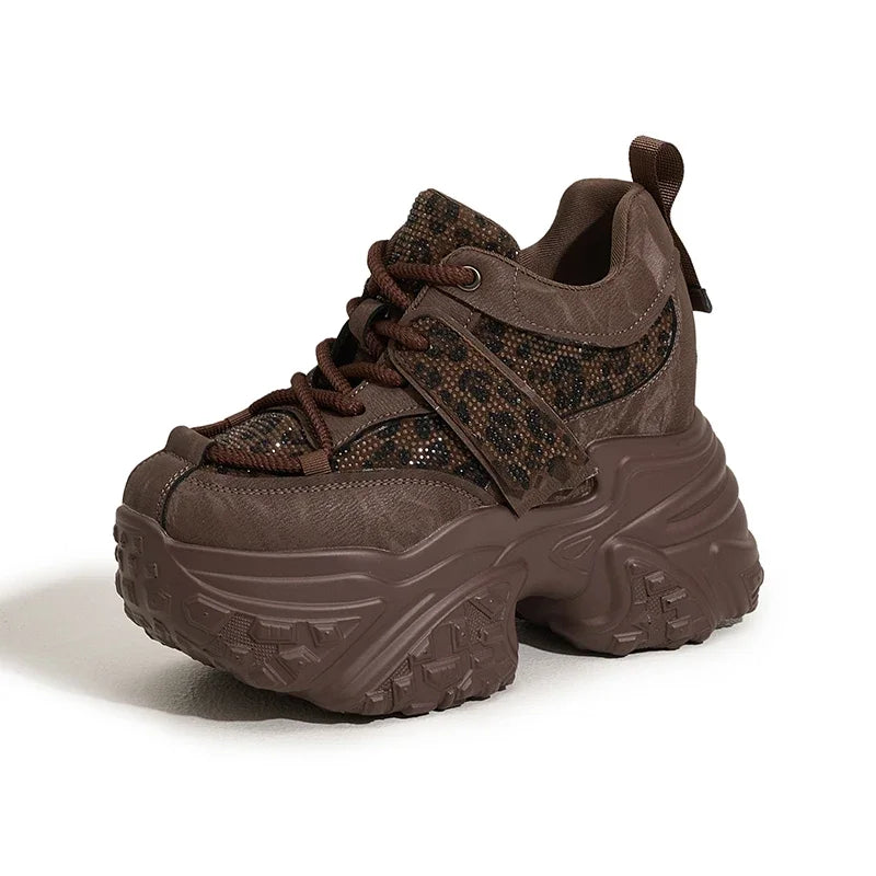 ZARA - Chunky Sneaker Enkellaarsjes