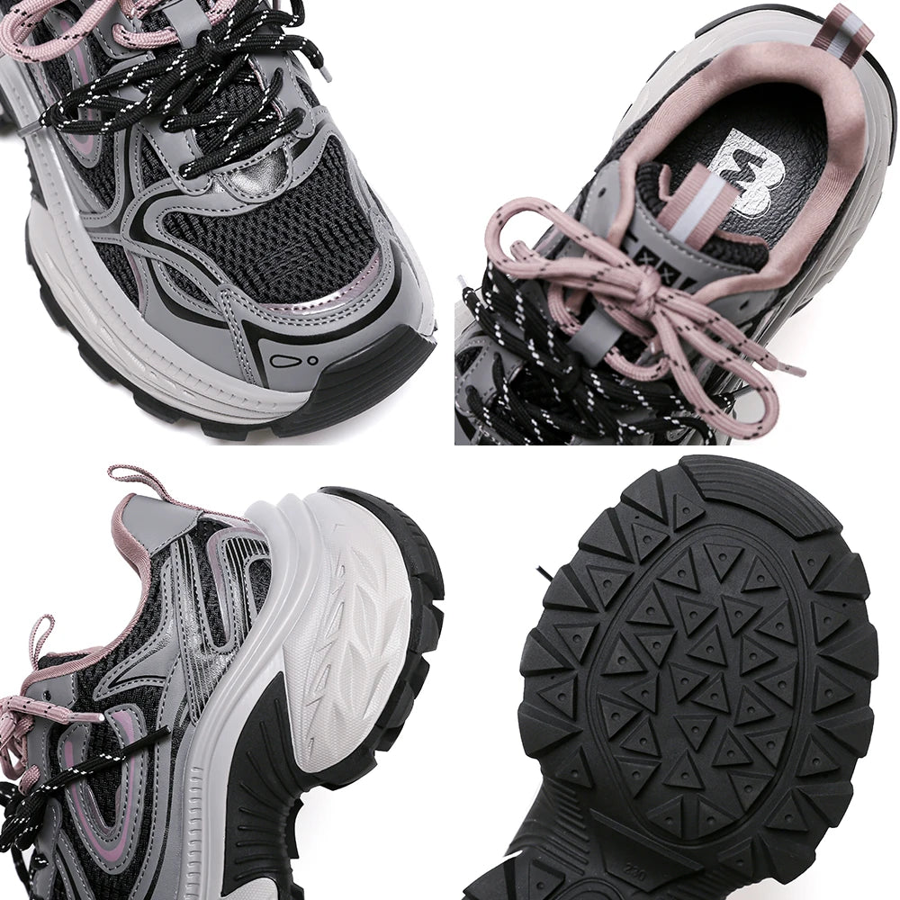 IRIS - Dikke Platform Sneakers