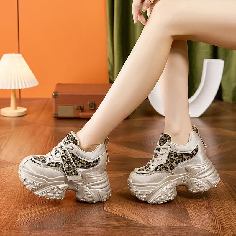 ZARA - Chunky Sneaker Enkellaarsjes