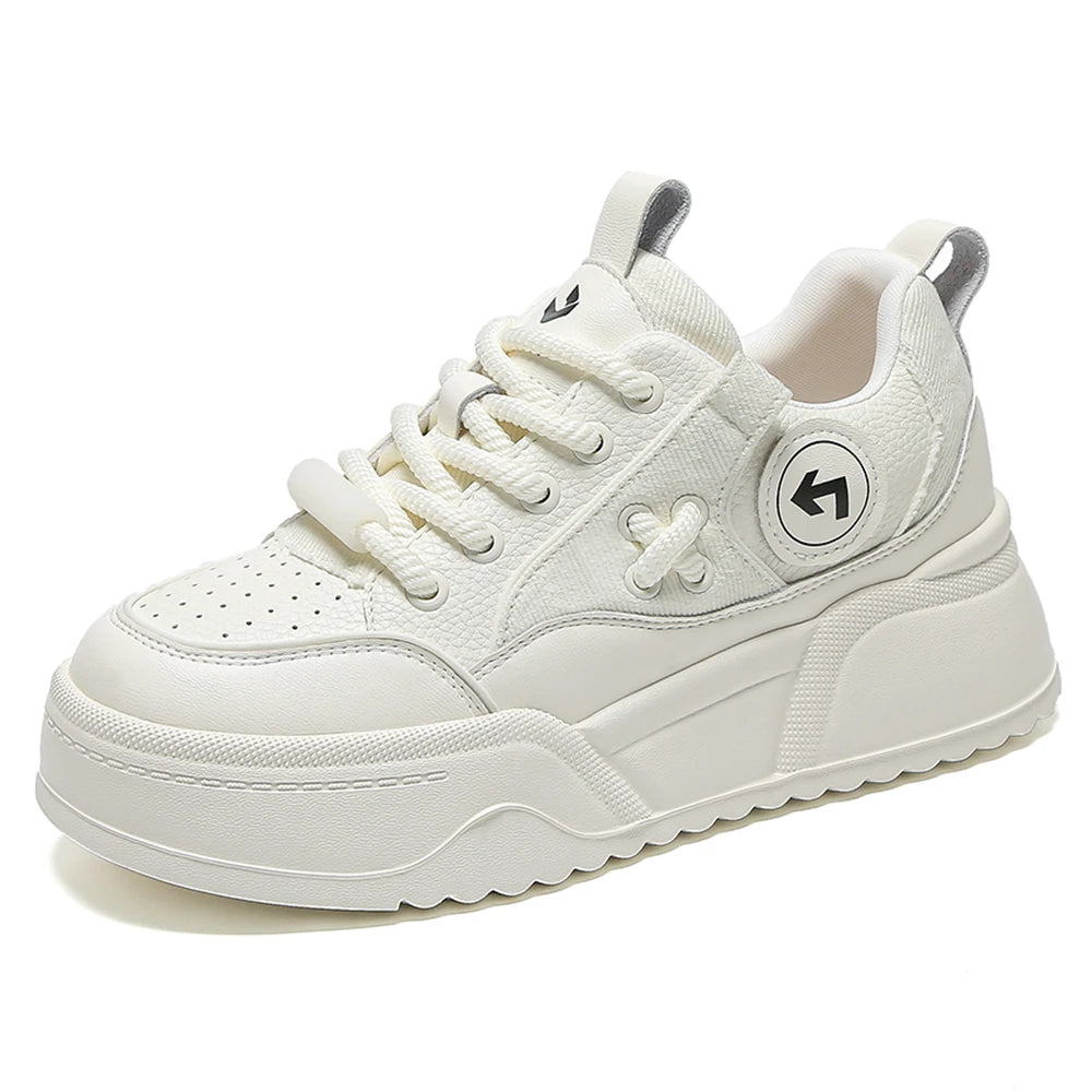 NOYA - Patchwork Platform Sneakers