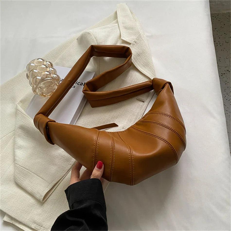 Halvemaans Chique Tas - Elegant & Tijdloos - Stijlvolle Accessoire