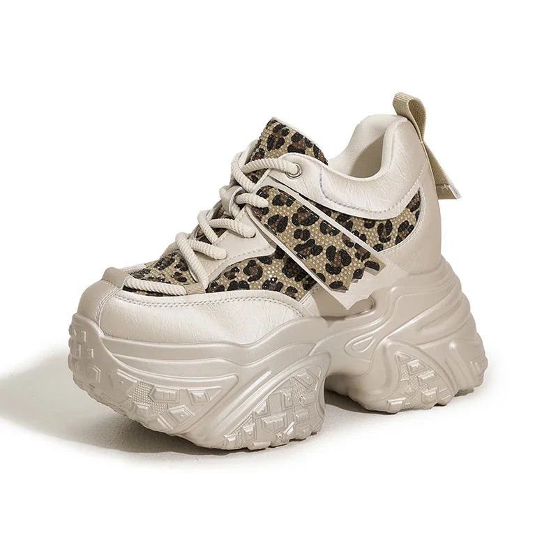 ZARA - Chunky Sneaker Enkellaarsjes