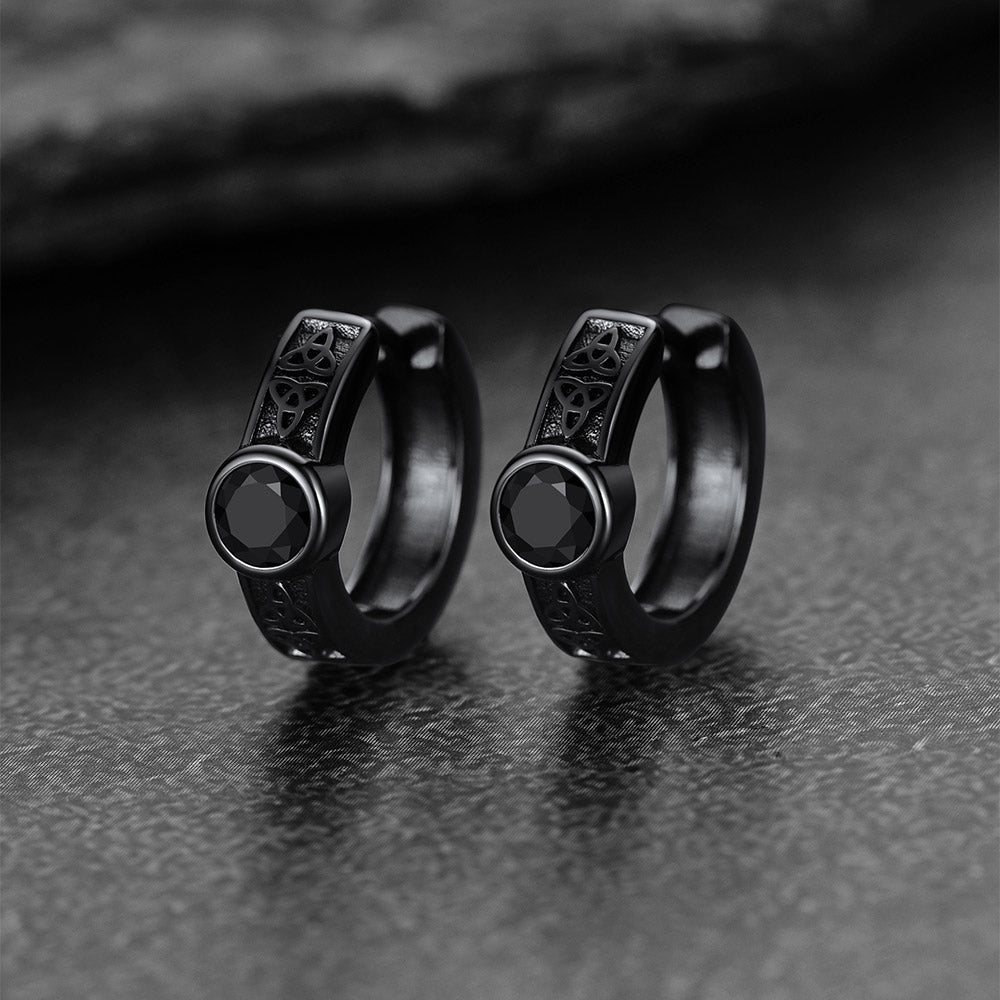 Onyx Oorbellen