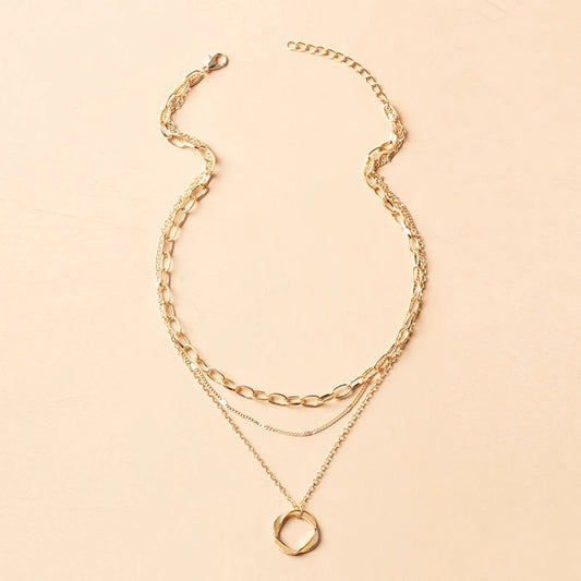 Gelaagde Vintage Ketting