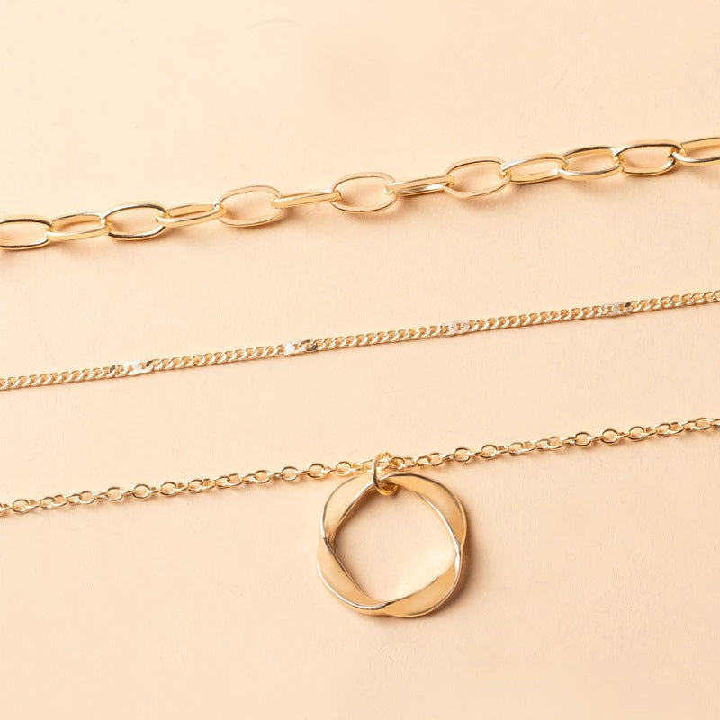 Gelaagde Vintage Ketting