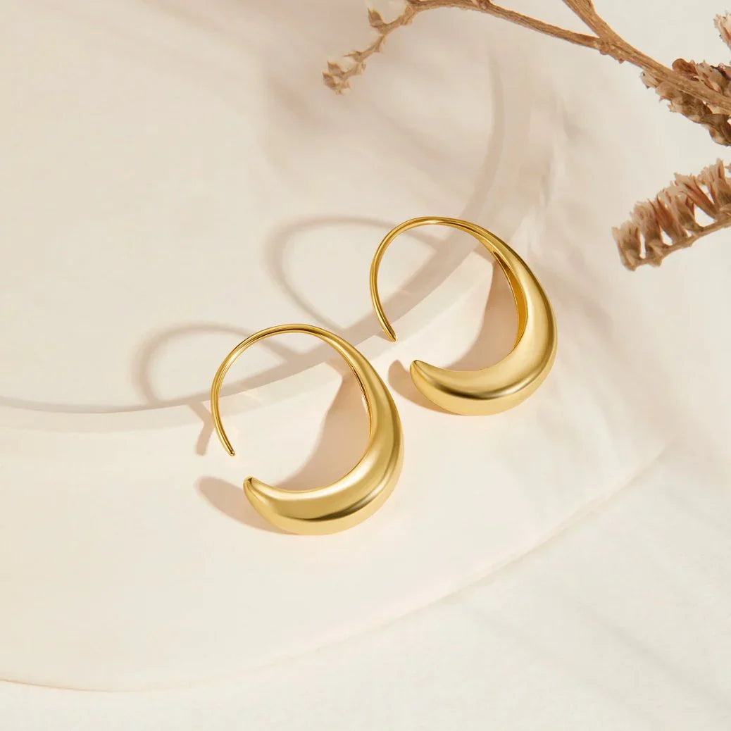 Classic Drop Hoop Oorringen
