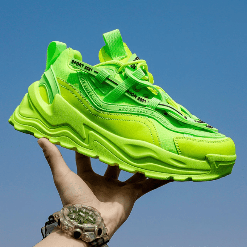 Sofie Neon Chunky Sneakers - Meerdere Kleuren / Synthetisch - Trendy, Comfortabel, Stijlvol