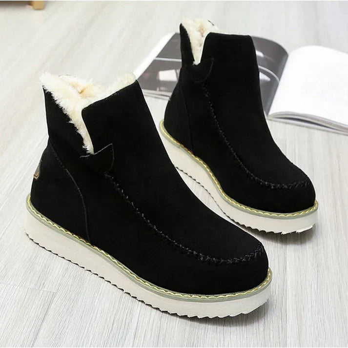 Orthopedische Schoenen Met Bont - Bont Leer - Verwarmend Comfortabel Stijlvol