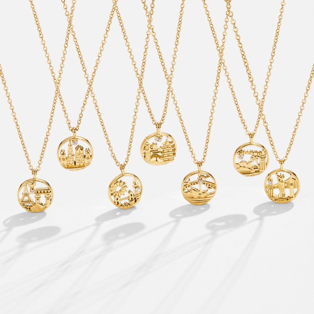 New York 'The Traveler' City Ketting