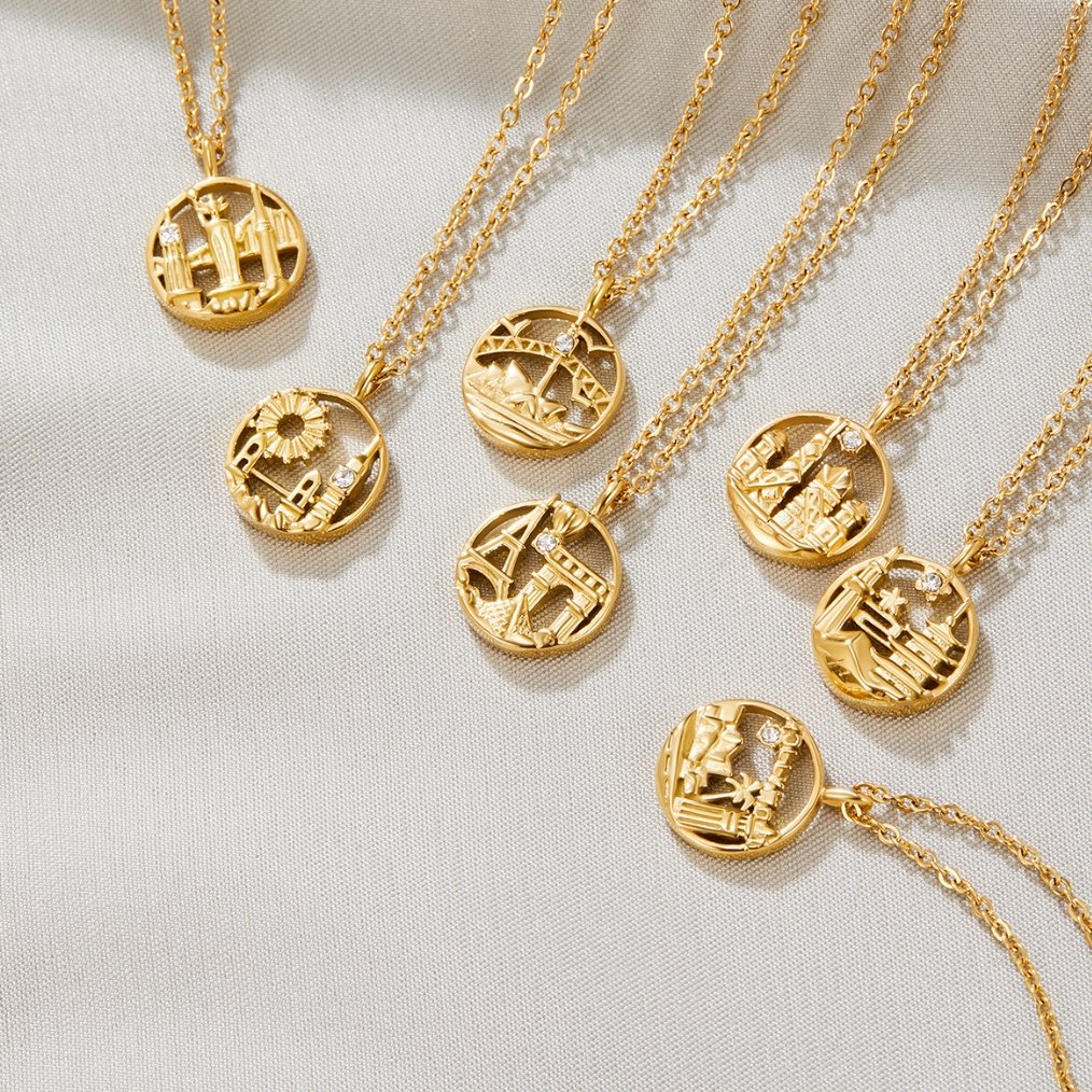 Paris 'The Traveler' City Ketting