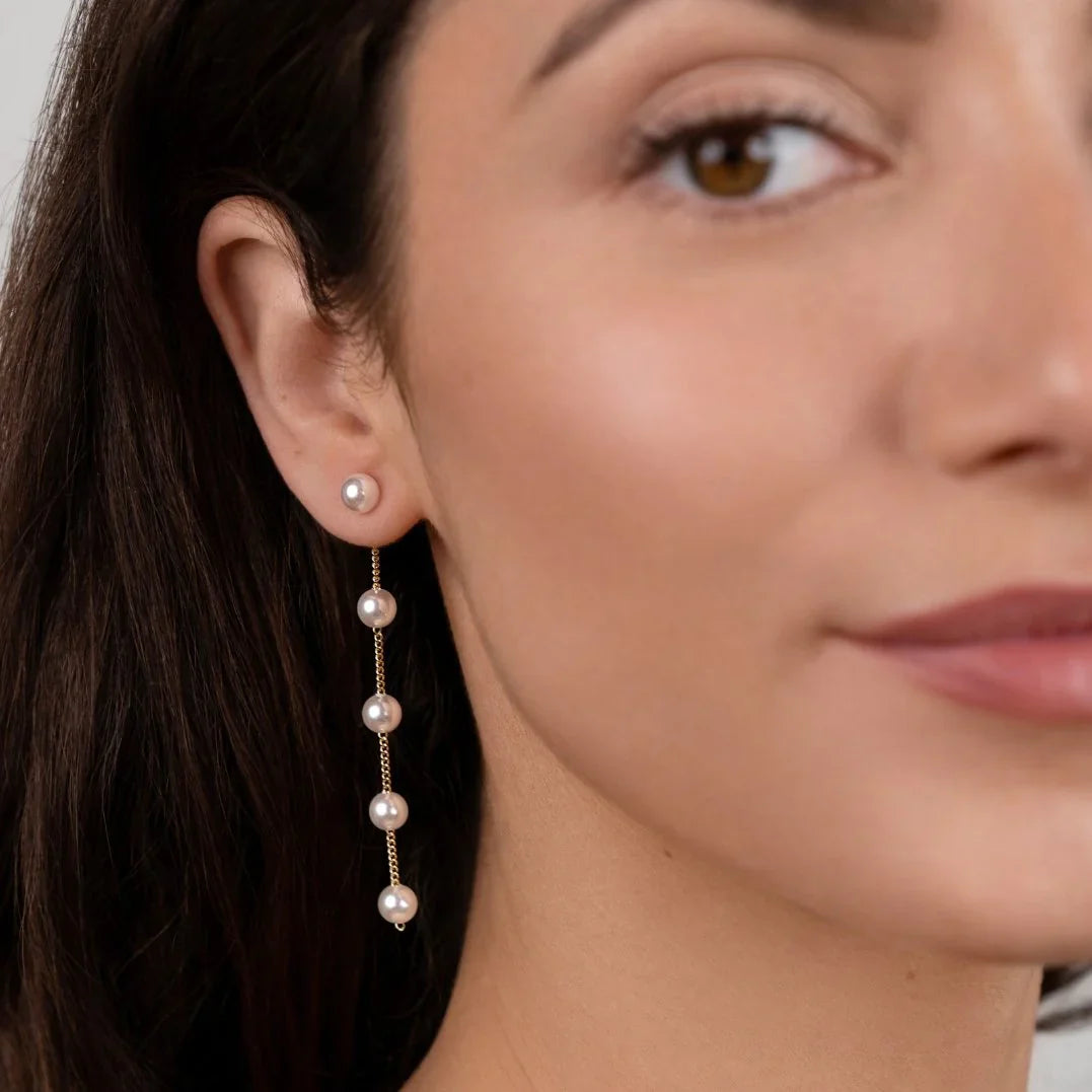 'Pearl Drop' Oorbellen