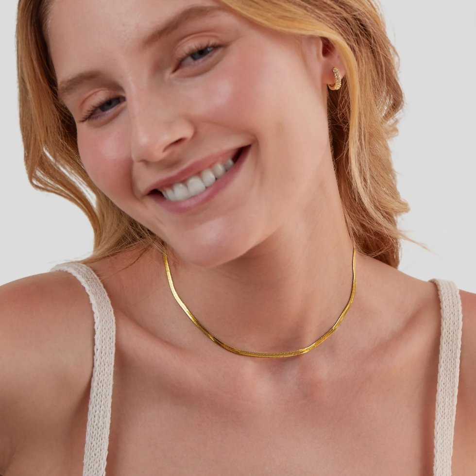 Platte Schakelketting