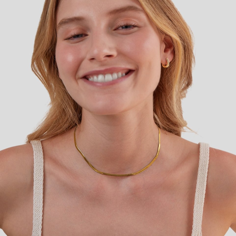Platte Schakelketting