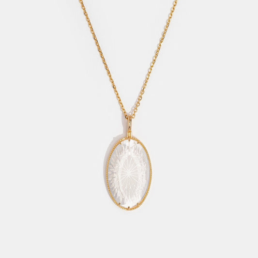 Witte Kristal Ketting
